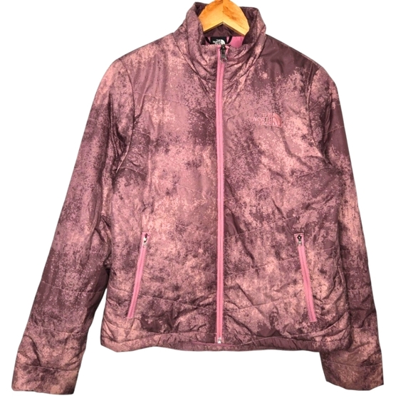 The North Face Womens Print Tamburello Insulated Full Zip Jacket Size Medium - Picture 1 of 12